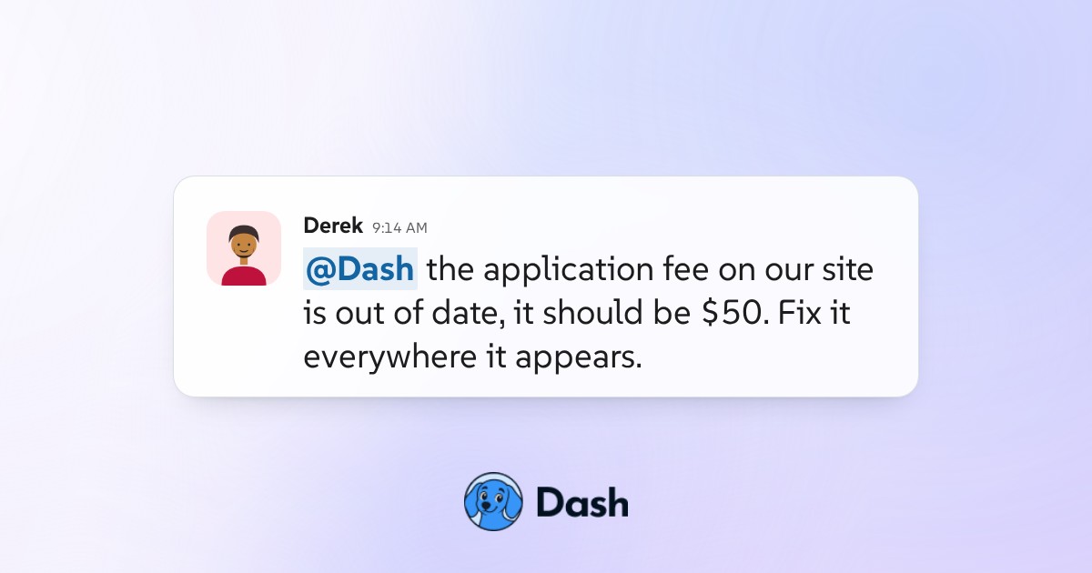 Conversation preview for Fix an outdated fee across a GitHub site